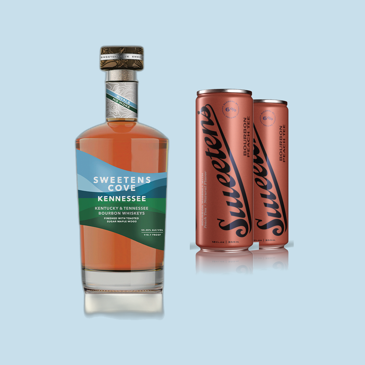 Kennessee + 2 Peach Iced Tee 4-Packs