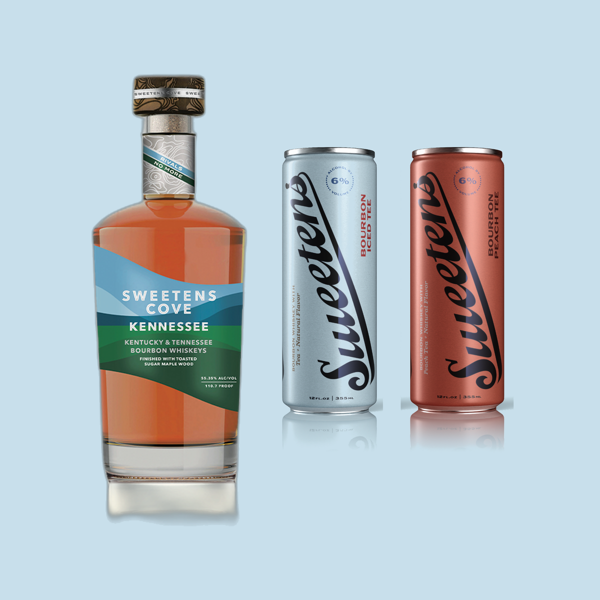 Kennessee + Original and Peach Iced Tee 4-Packs