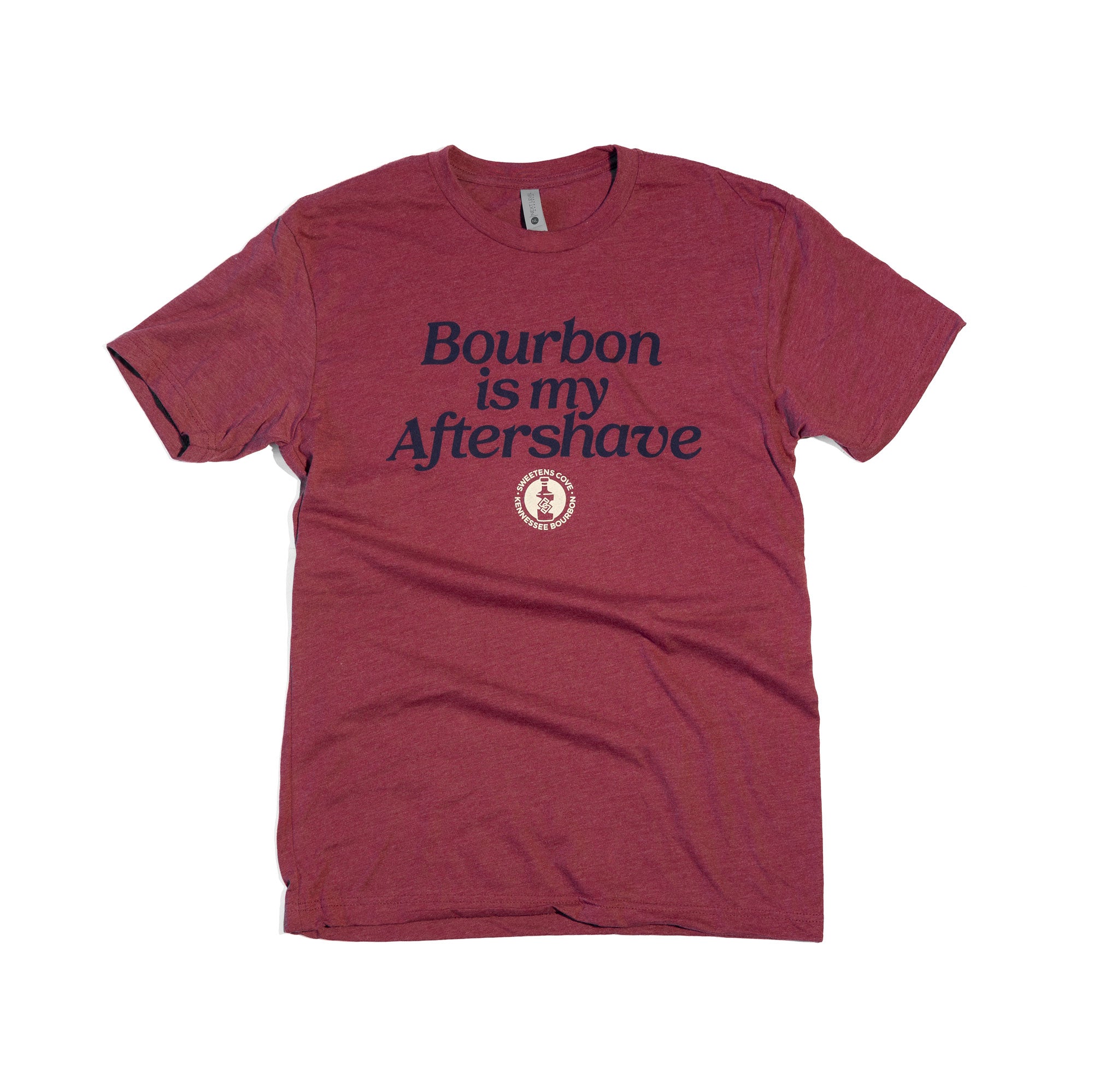 Bourbon Is My Aftershave T-Shirt - Cardinal